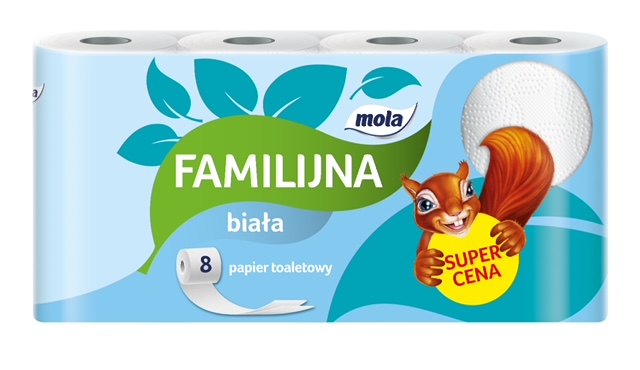 Mola Familijna Biala 8pak